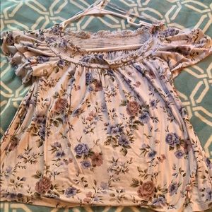American Eagle off the shoulder blouse